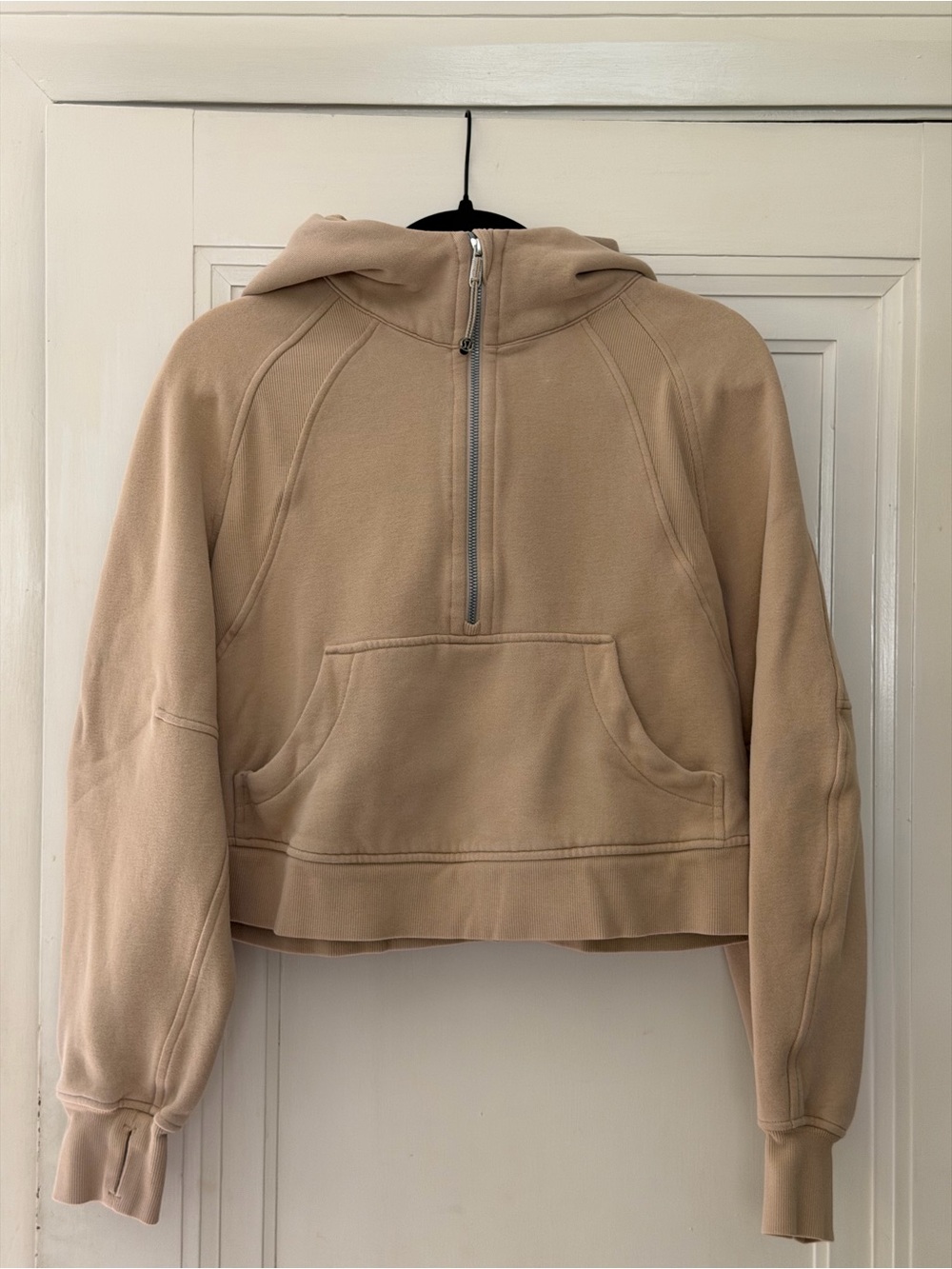 lululemon Scuba Oversized Cropped Half-Zip Hoodie